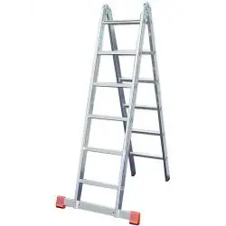 Angebot Gelenk-Doppelleiter "Trimatic" - Krause - 1,75 m bis 4,70 m