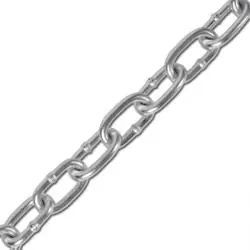 Preisknaller Schweißkette - gerade Form A - Rollenware - galvanisch verzinkt - Länge 10 bis 60 Meter - Preis per Rolle