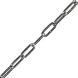 Schneller Versand Rundstahlkette - DIN 5685 - gerade Form C - Rostfrei - VE 12 bis 30 Meter - Preis per VE