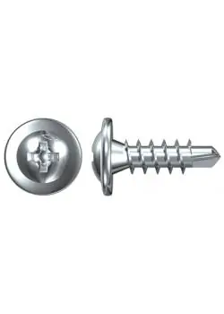 Profilverbindungsschraube mit Bohrspitze FBS-FPB ZPF - Gewinde Ø 4,2 mm - Länge 13 mm - Vollgewinde - VE 1000 Stück - Preis per VE Sofort Bestellen