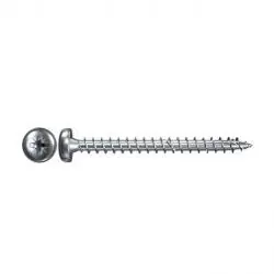Highlight Spanplattenschraube FPF-PZ ZPF - Gewinde Ø 3,0 - 6,0 mm - Kreuzschlitz PZ - Vollgewinde - VE 50-200 Stück