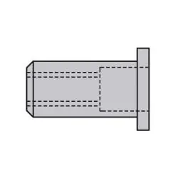 Bestpreis CAP® Blindnietmuttern GESIPA® - Alu - Standard Flachrundkopf - geschlossen - Preis per VE