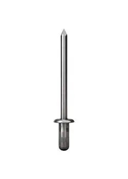 Billig PolyBulb Blindniete - Alu/Niro - Flachrundkopf - 4,8 x 11 mm - VE 250 Stück - Preis per Stück