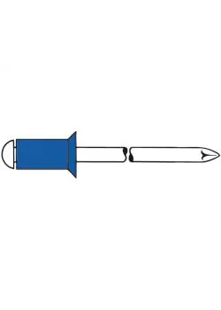 Rabatt Blindniete GESIPA® - Stahl/Stahl - Senkkopf (120°)