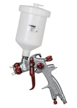 HVLP Farbspritzpistole 1,4 mm+600CC Kunstoff Fliessbecher Direktkauf