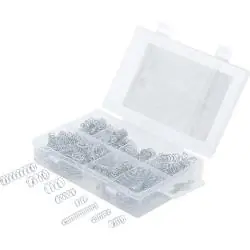 Druckfedern-Sortiment - 246-teilig - Federstahl - 5,5 x 17,5 bis 9,5 x 19 mm Kracherpreis