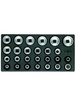 Steckschlüssel-Einsatz-Satz - Antrieb 1/2" - UD-Profil - in 1/3 ES-Modul Begrenztes Angebot