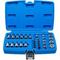 Kracherpreis T-Profil Bit -und Steckschlüsselsatz 3/8" - 34-teilig