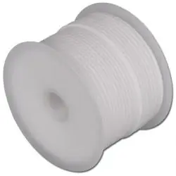 Markenware Restposten - Maurerschnur - "P 23" - Spule: Polypropylen - Schnur: Polyäthylen - schwer entflammbar - Schnur-Ø 1,7 mm - Schnurlänge 100 m - rot - VE 6 Stk.