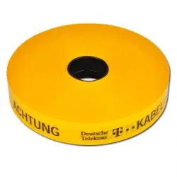 Sonderangebot Restposten - Trassenwarnband - mit Sollbruchstellen - Länge 250 m - Breite 150 mm - Farbe gelb