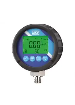 Digitales Manometer Typ D2 - Druckbereich -1...40 bar - Genauigkeit 0,1 % .v E. Preisknaller